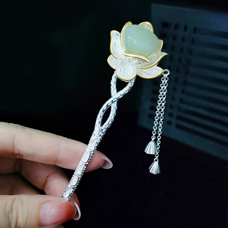 COISE 925 Sterling Silver Hairpins Women's-1