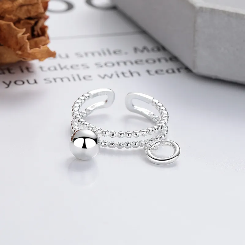 COISE S925 Silver Rings Women's-2