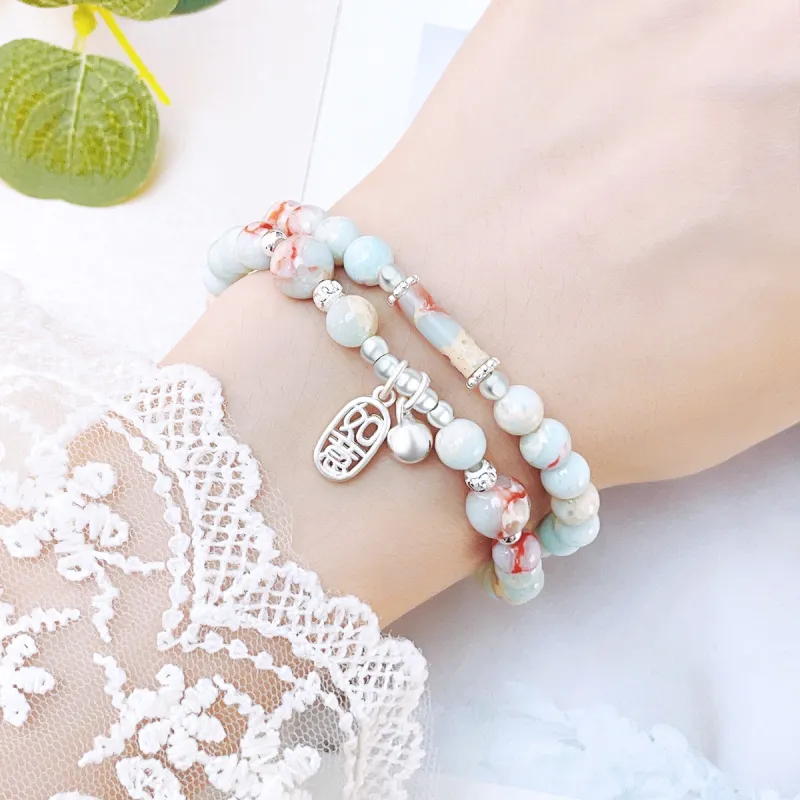 COISE Shoushan Stone Bracelets Women's-1
