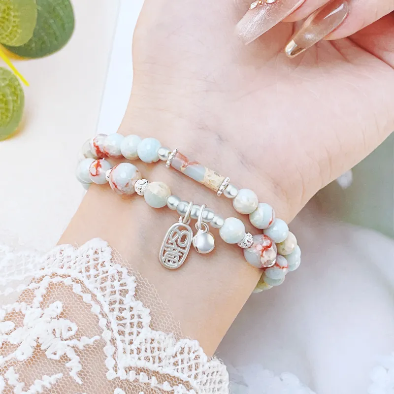 COISE Shoushan Stone Bracelets Women's-3