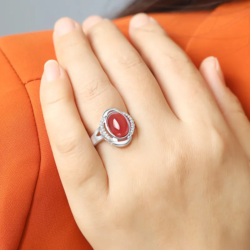 COISE Jade Rings Women's-3