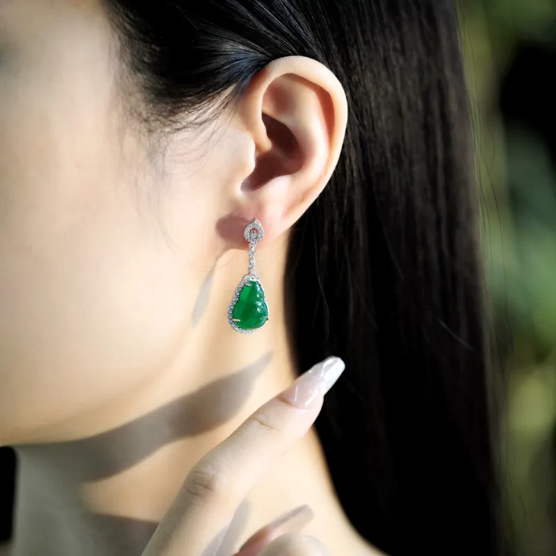 COISE Chalcedony Earrings Women's-3