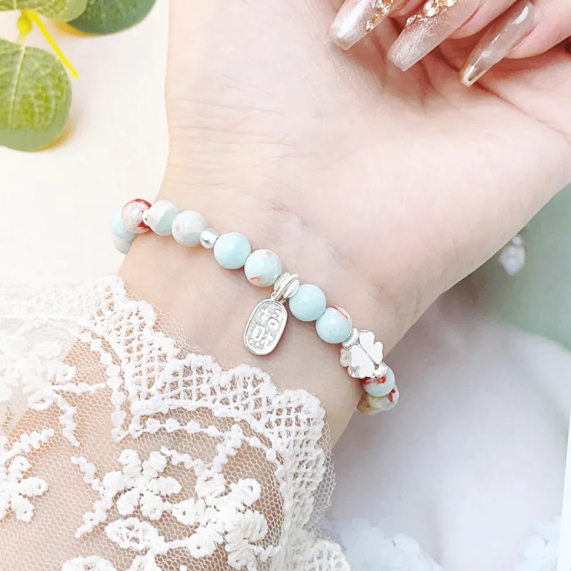COISE Shoushan Stone Jade Bracelets Women's-3