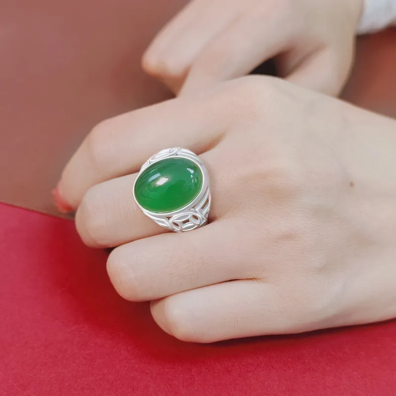 COISE Jade Rings Women's-1