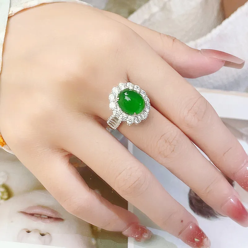 COISE Jade Rings Women's-8