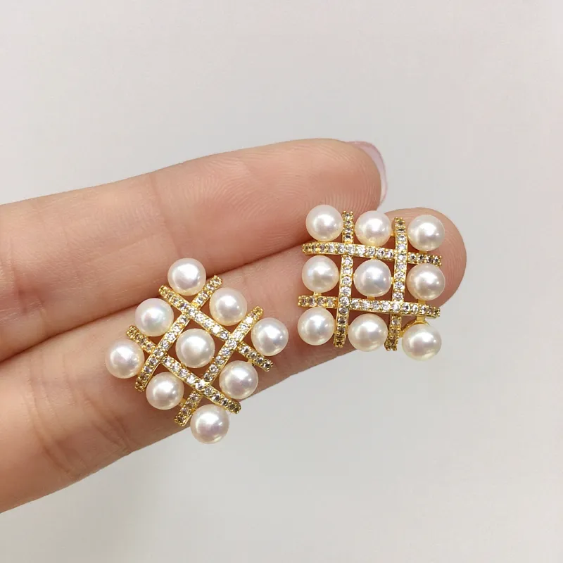 ORDI Pearl Earrings Women's-1
