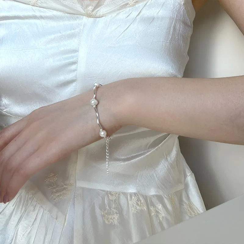 Freshwater Pearl Bracelets Women's-1