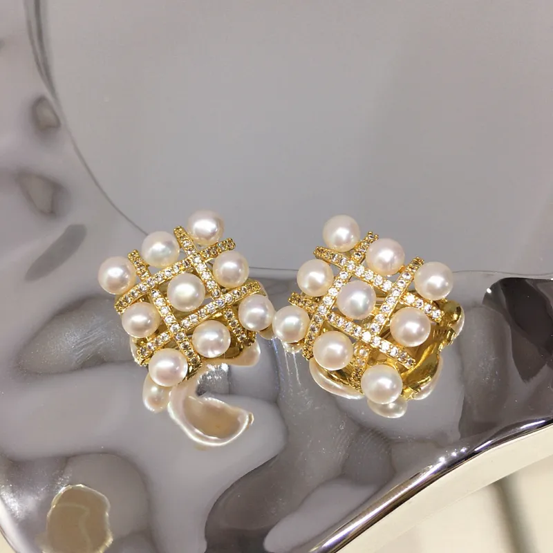 ORDI Pearl Earrings Women's-2