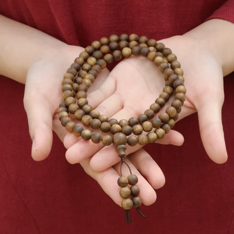 Yi Mingju Agarwood Bracelets Unisex-3