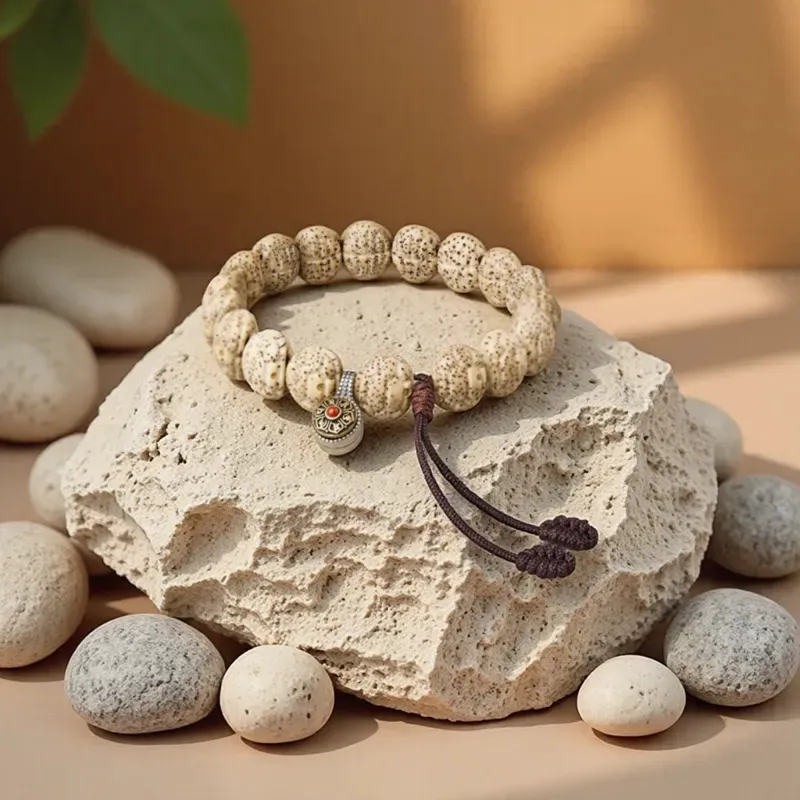 Yi Mingju Star Moon Bodhi Seeds Bracelets Unisex-2