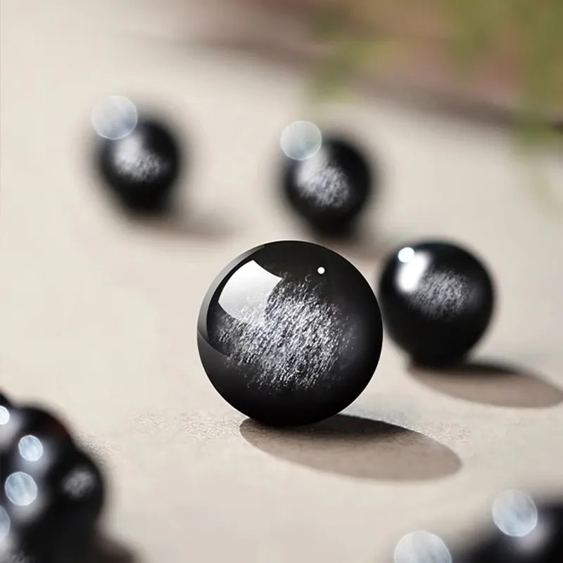 Yi Mingju Obsidian Bracelets Men's-15
