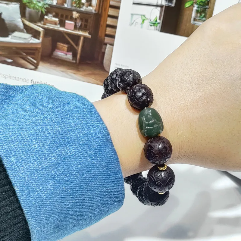 Yi Mingju Rosewood Bracelets Unisex-1