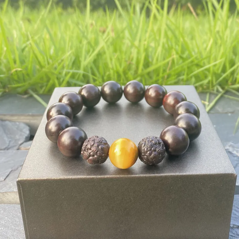 Yi Mingju Pterocarpus Bracelets Men's-1