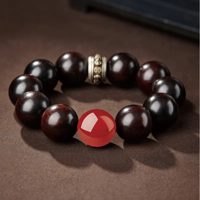 Yi Mingju Rosewood Bracelets Unisex-4