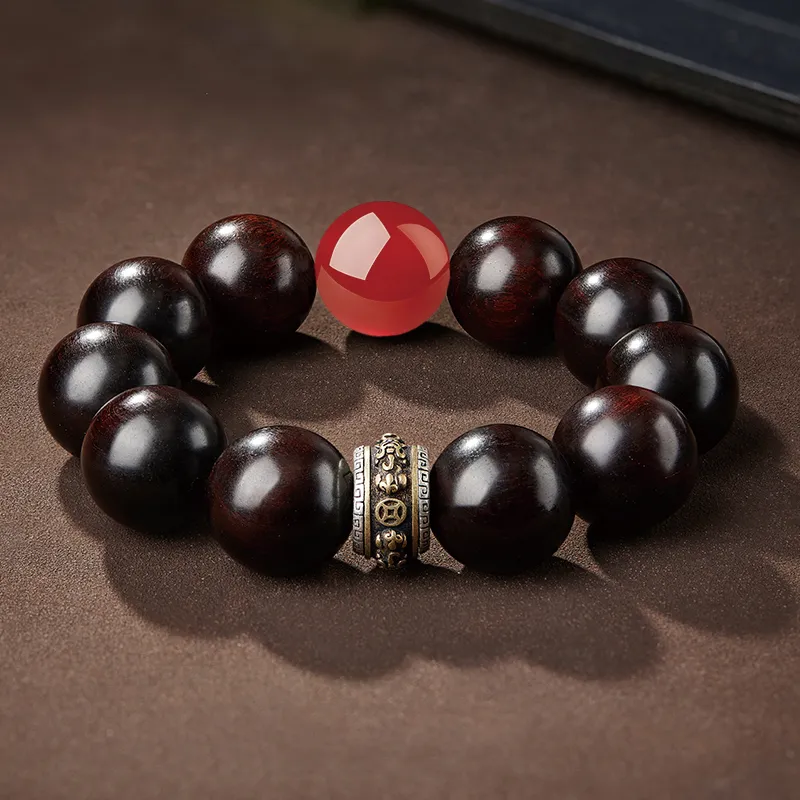Yi Mingju Rosewood Bracelets Unisex-3