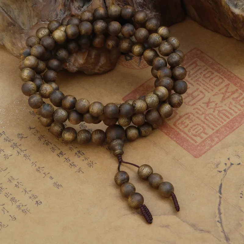 Yi Mingju Agarwood Bracelets Unisex-4