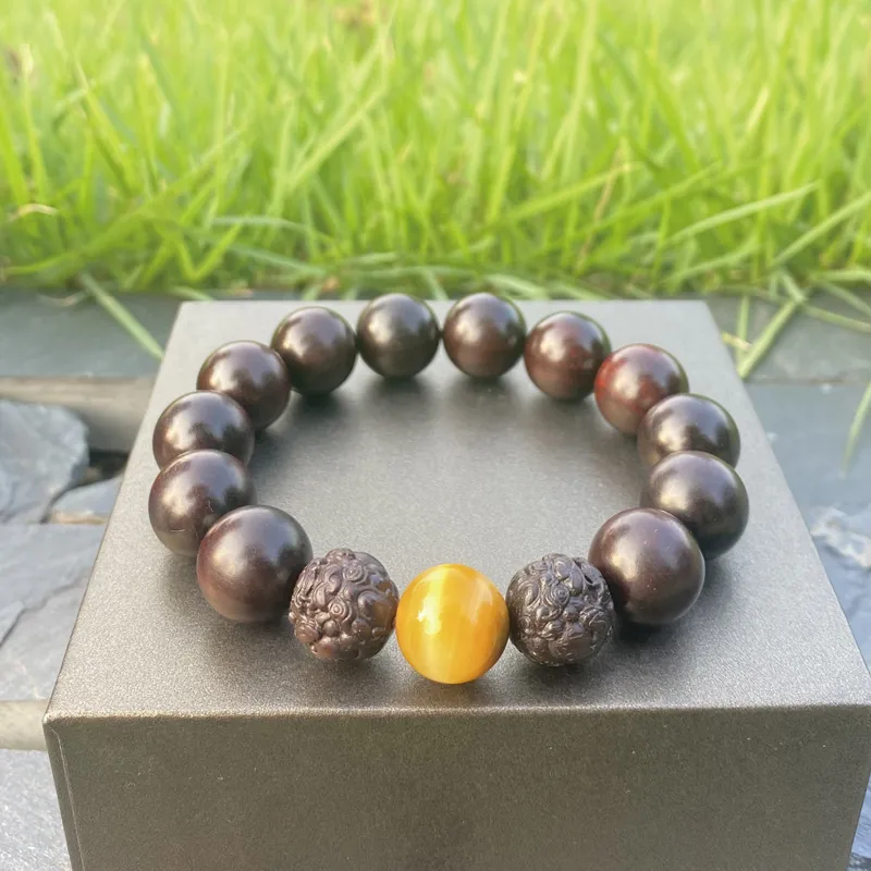 Yi Mingju Pterocarpus Bracelets Men's-2