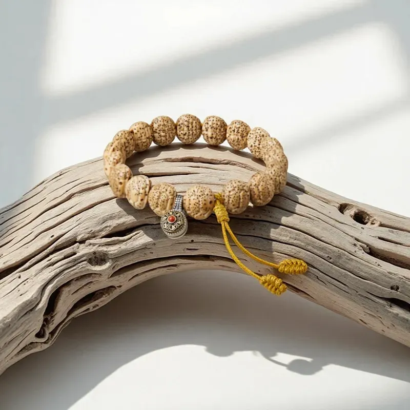 Yi Mingju Star Moon Bodhi Seeds Bracelets Unisex-5