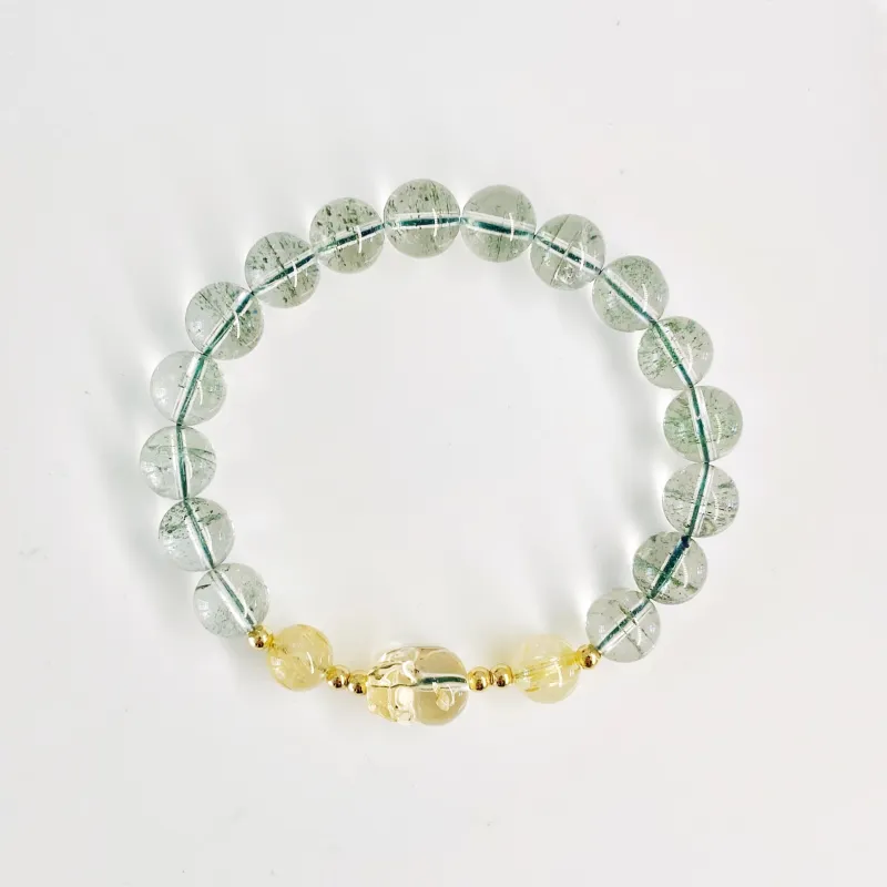Yi Mingju Crystal Jade Bracelets Women's-4