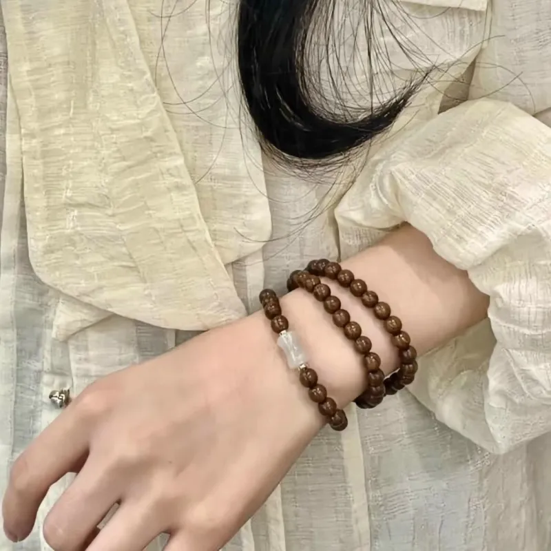 Yi Mingju Golden Sandalwood Bracelets Unisex-2