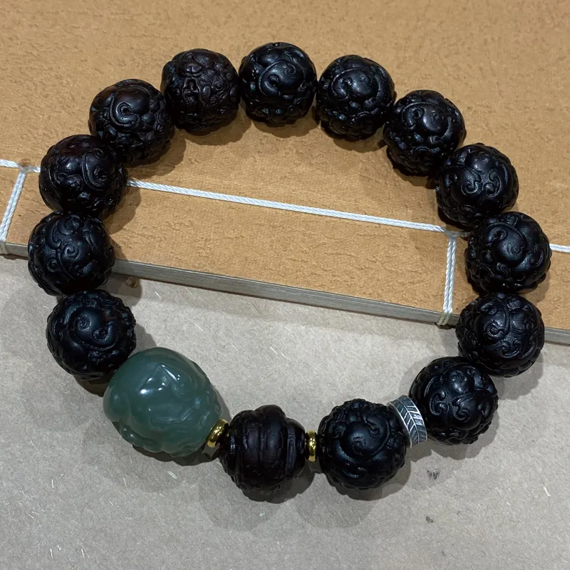 Yi Mingju Rosewood Bracelets Unisex-4