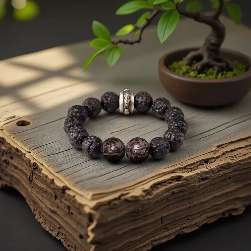 Yi Mingju Rosewood Bracelets Unisex-3