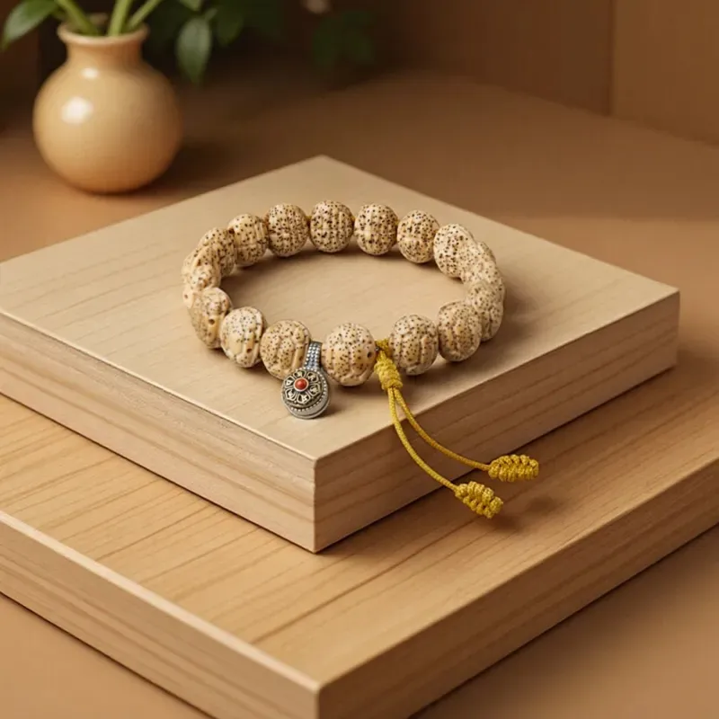 Yi Mingju Star Moon Bodhi Seeds Bracelets Unisex-6