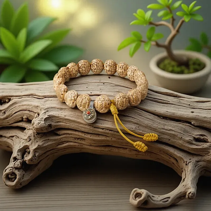 Yi Mingju Star Moon Bodhi Seeds Bracelets Unisex-4