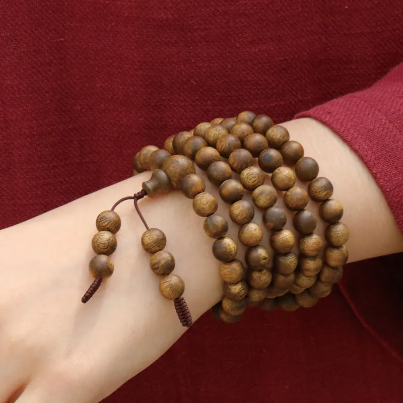 Yi Mingju Agarwood Bracelets Unisex-1