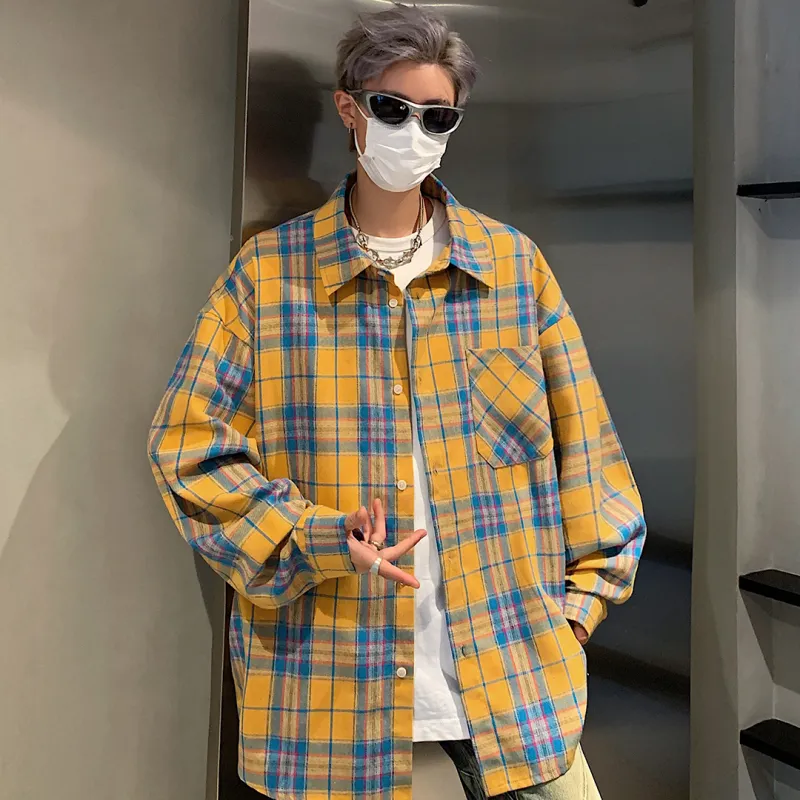 M MAICCO Shirts Unisex Yellow-4