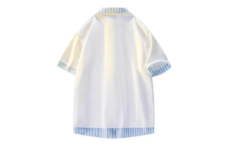 BENATRY Polo Shirt Unisex White-1