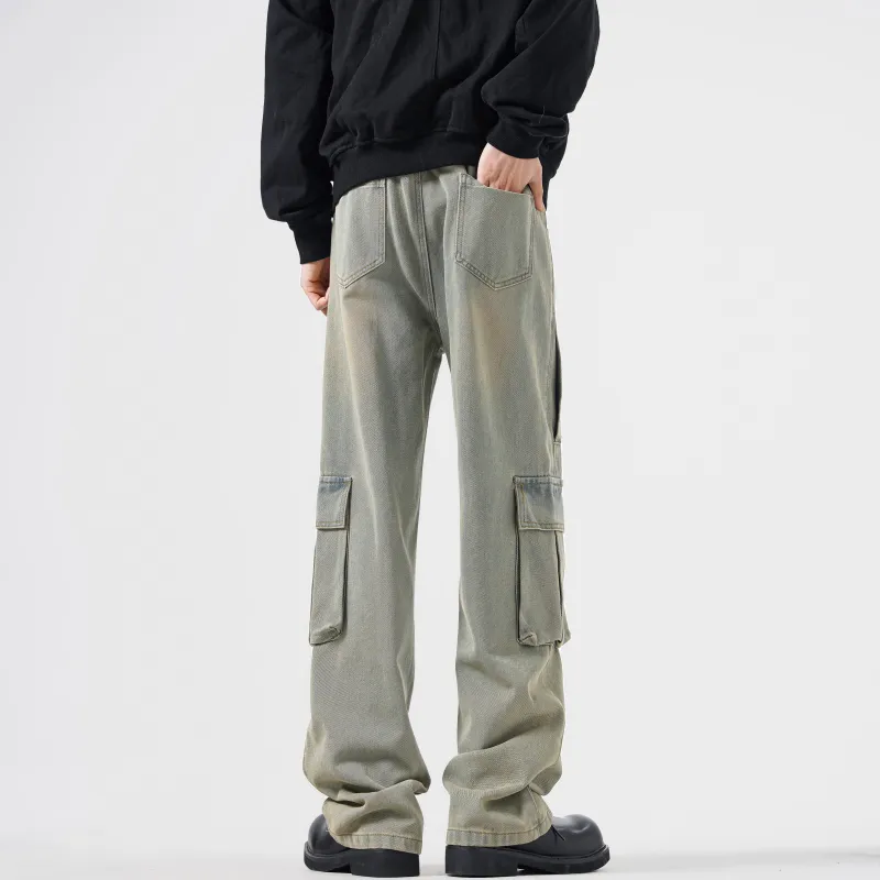 BENATRY Jeans Unisex Vintage Blue-3