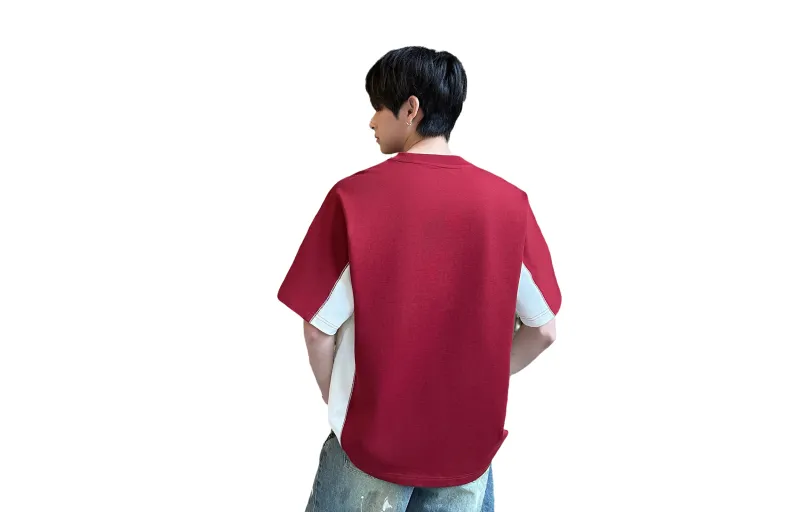 BENATRY T Shirt Unisex Burgundy-1