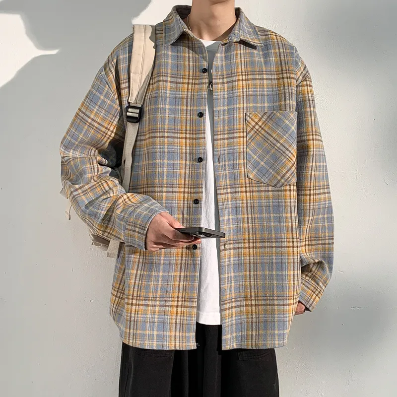 M MAICCO Shirts Unisex Yellow-17