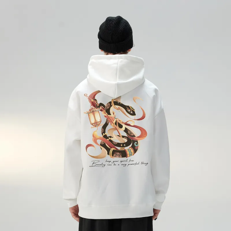 BENATRY Sweatshirt Unisex White-2