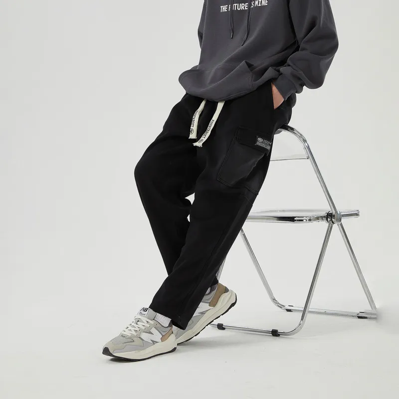 4T Casual Pants Unisex Black-6