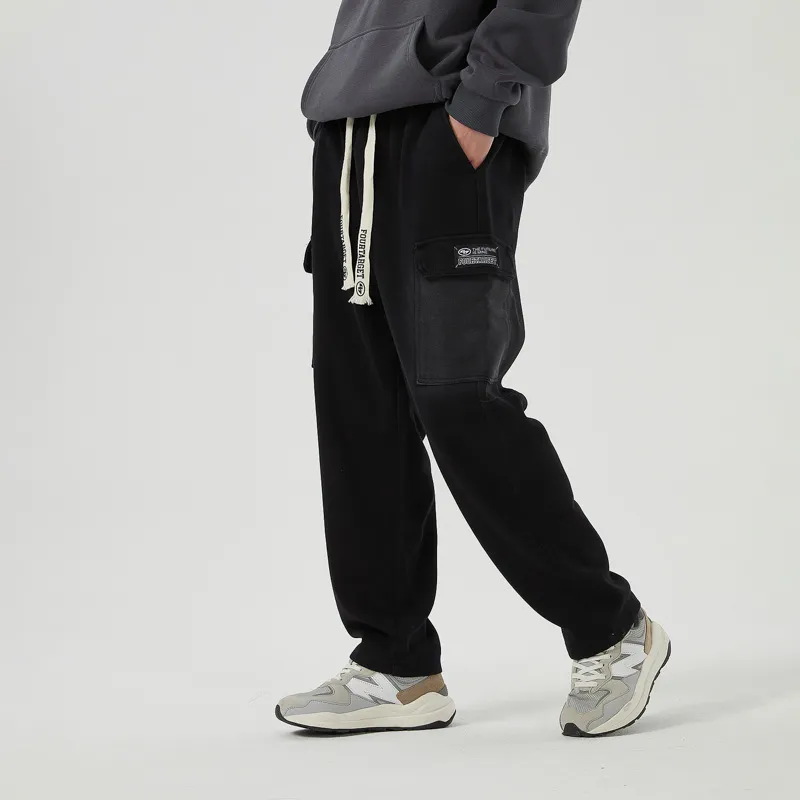 4T Casual Pants Unisex Black-3