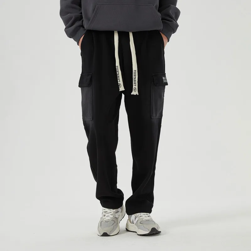 4T Casual Pants Unisex Black-2