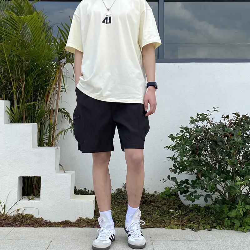 4T Casual Shorts Unisex-2