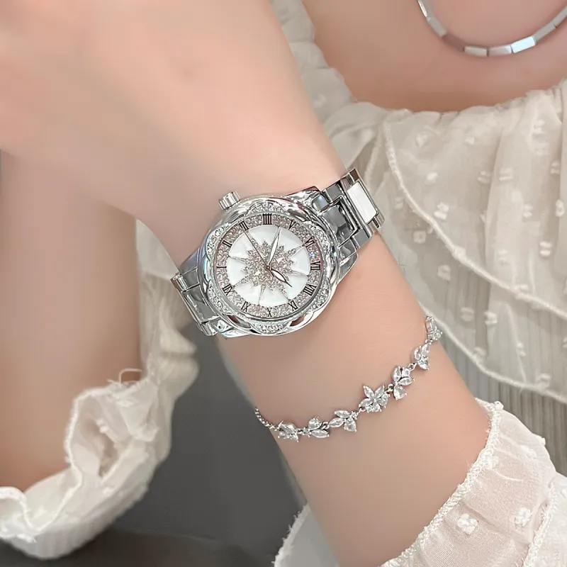 MXXSEE Automatic Mechanical Movement Stainless Steel Watchband Watch Unisex Cut Out Dial-14
