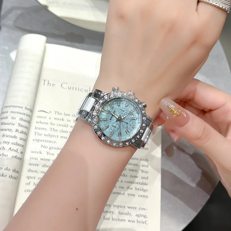 MXXSEE Automatic Mechanical Movement Steel Strap Watch Unisex White Dial-46
