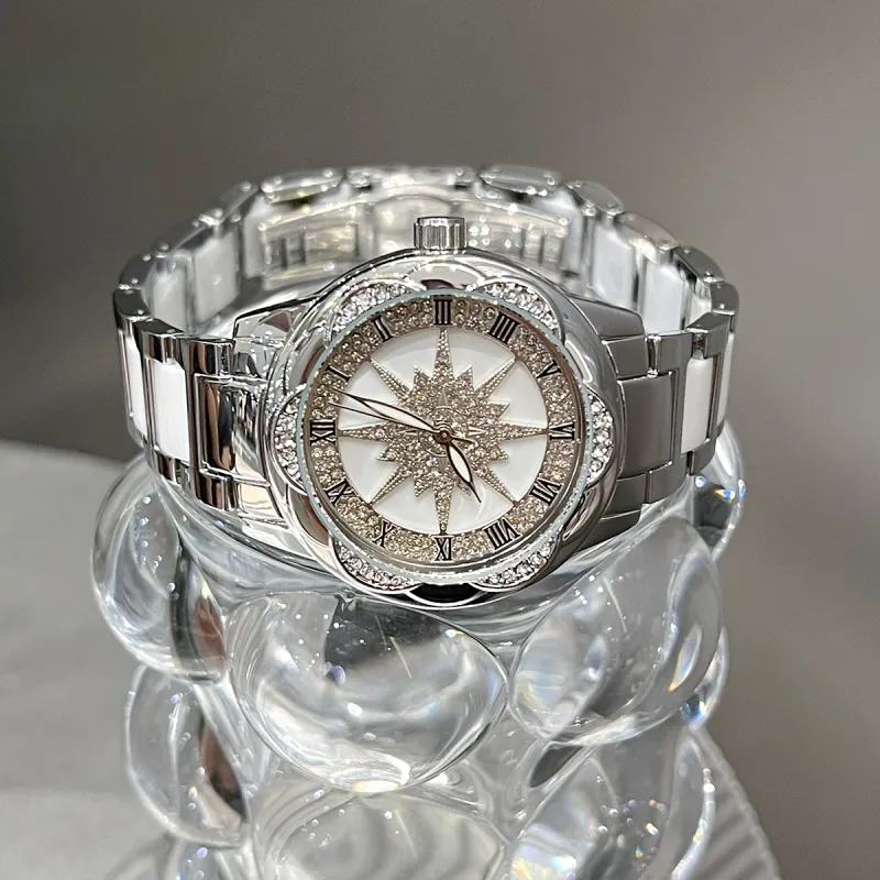 MXXSEE Automatic Mechanical Movement Stainless Steel Watchband Watch Unisex Cut Out Dial-13