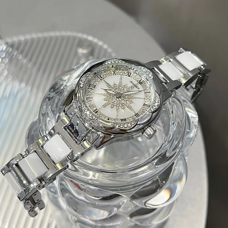 MXXSEE Automatic Mechanical Movement Stainless Steel Watchband Watch Unisex Cut Out Dial-2
