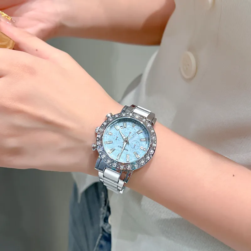 MXXSEE Automatic Mechanical Movement Steel Strap Watch Unisex White Dial-7