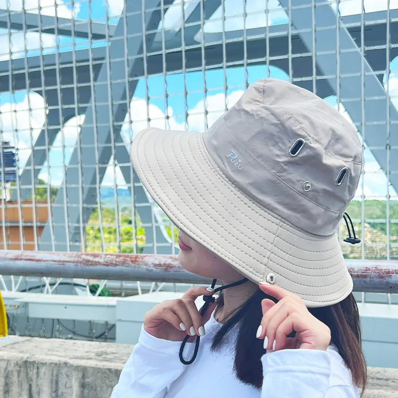 PUIU Polyester Bucket Hats Unisex-2