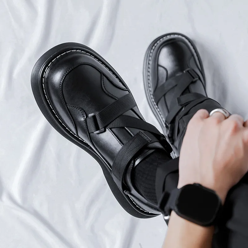 DOUBLE STAR 88 Dress Shoes Men's Black-5