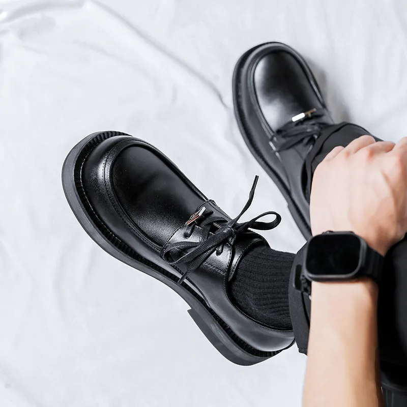DOUBLE STAR 88 Dress Shoes Men's Black-5