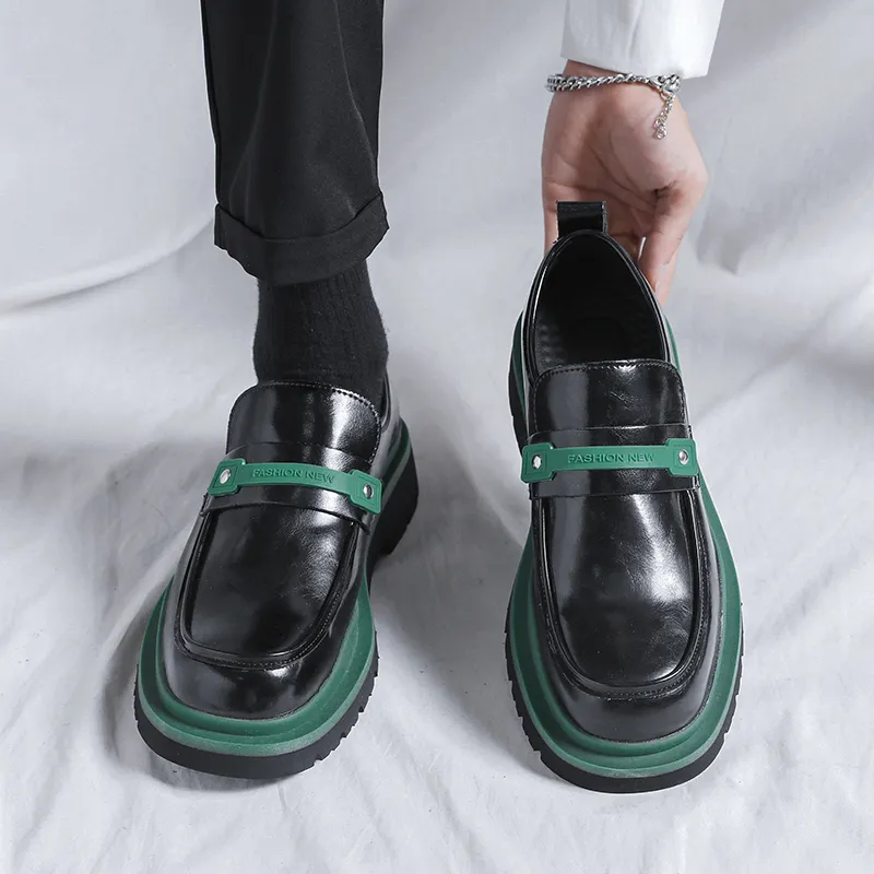 DOUBLE STAR 88 Dress Shoes Men's Black-5