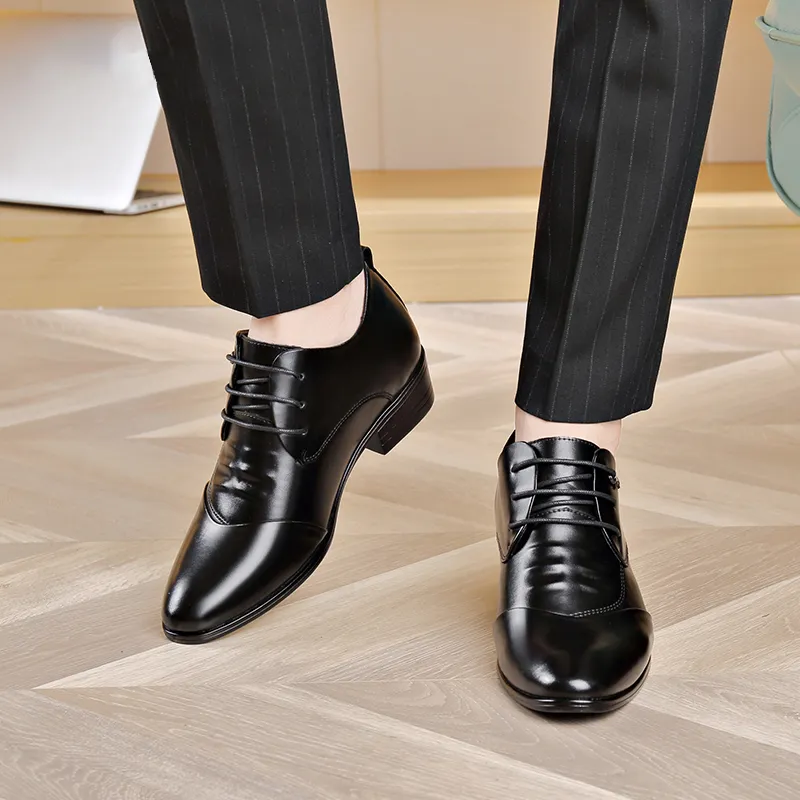 DOUBLE STAR 88 Dress Shoes Men's Black-2