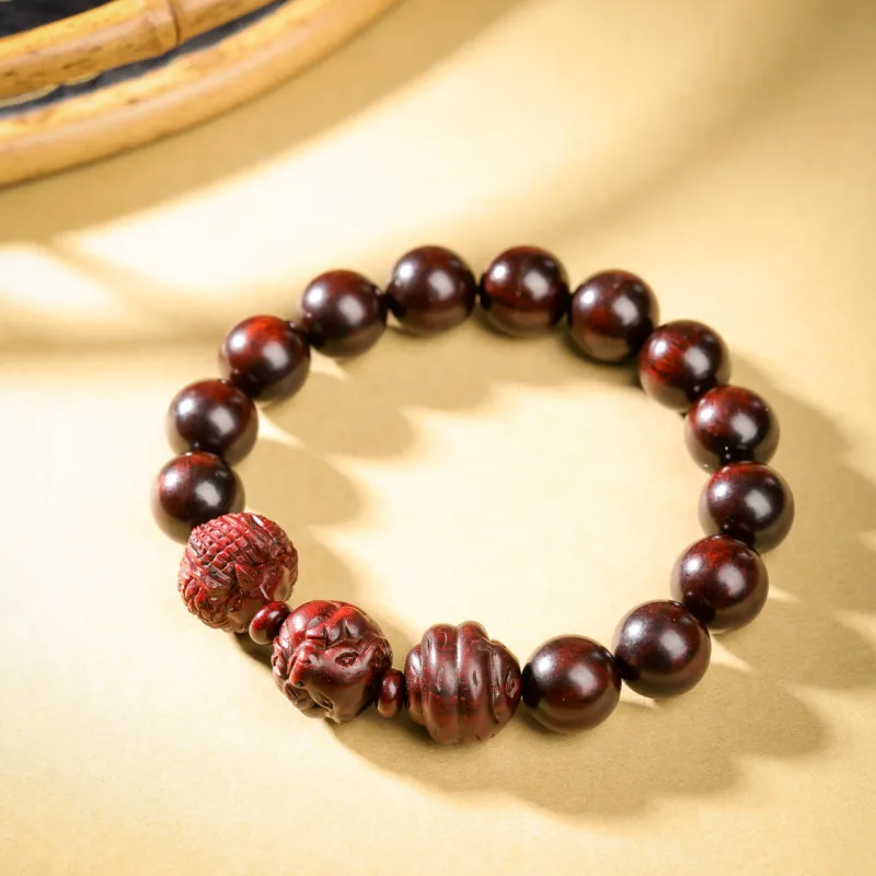 Santan Lodge Pterocarpus Bracelets Unisex-6